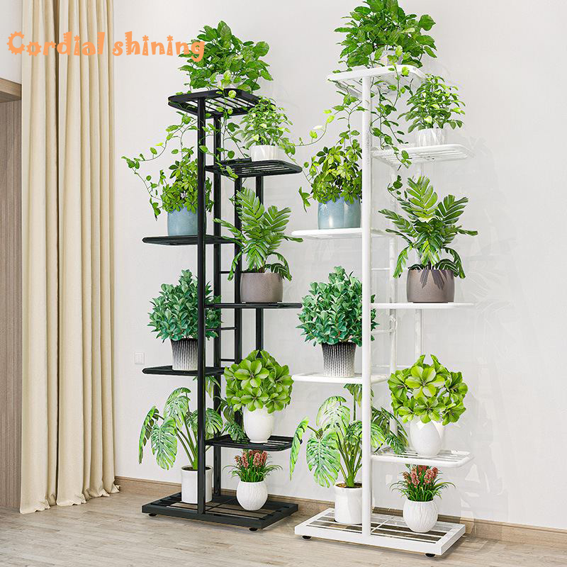 Outdoor Furniture On Sale - Cordlal Shining Stand For Flowers Iron
