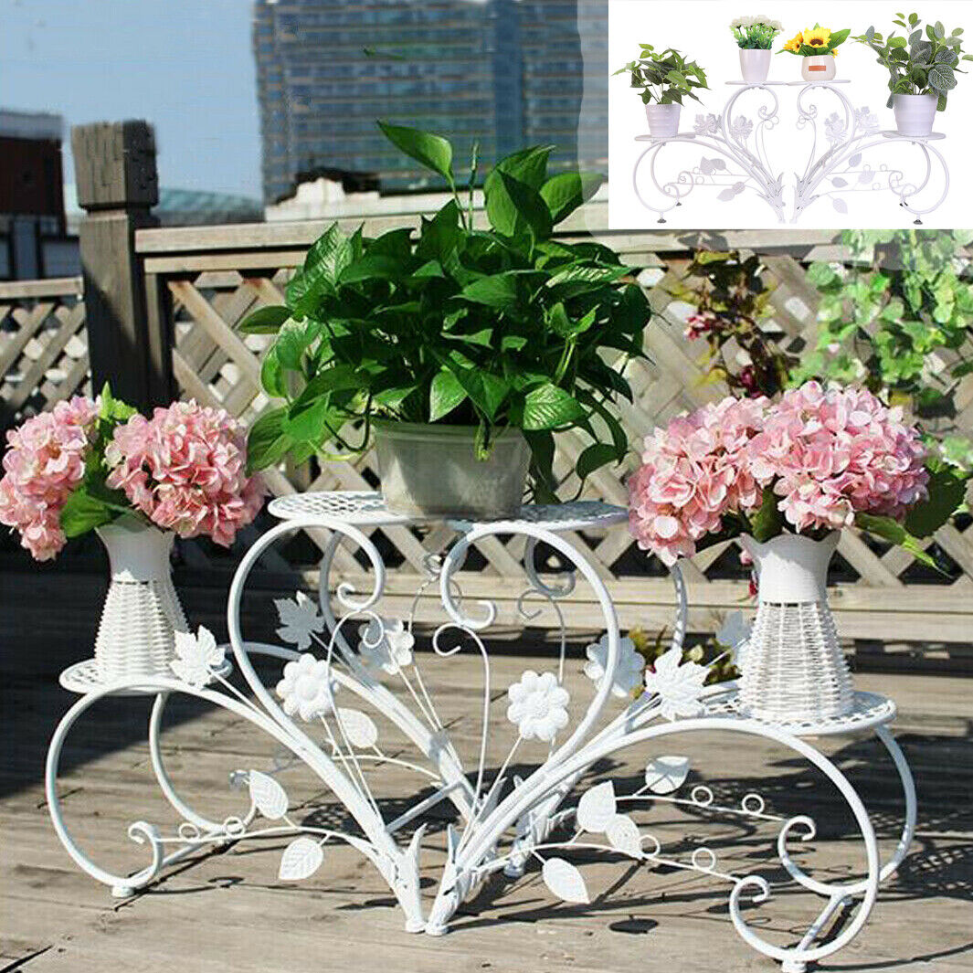 Rustproof Metal Plant Stand 4  - đánh giá và giá Outdoor Furniture On Sale