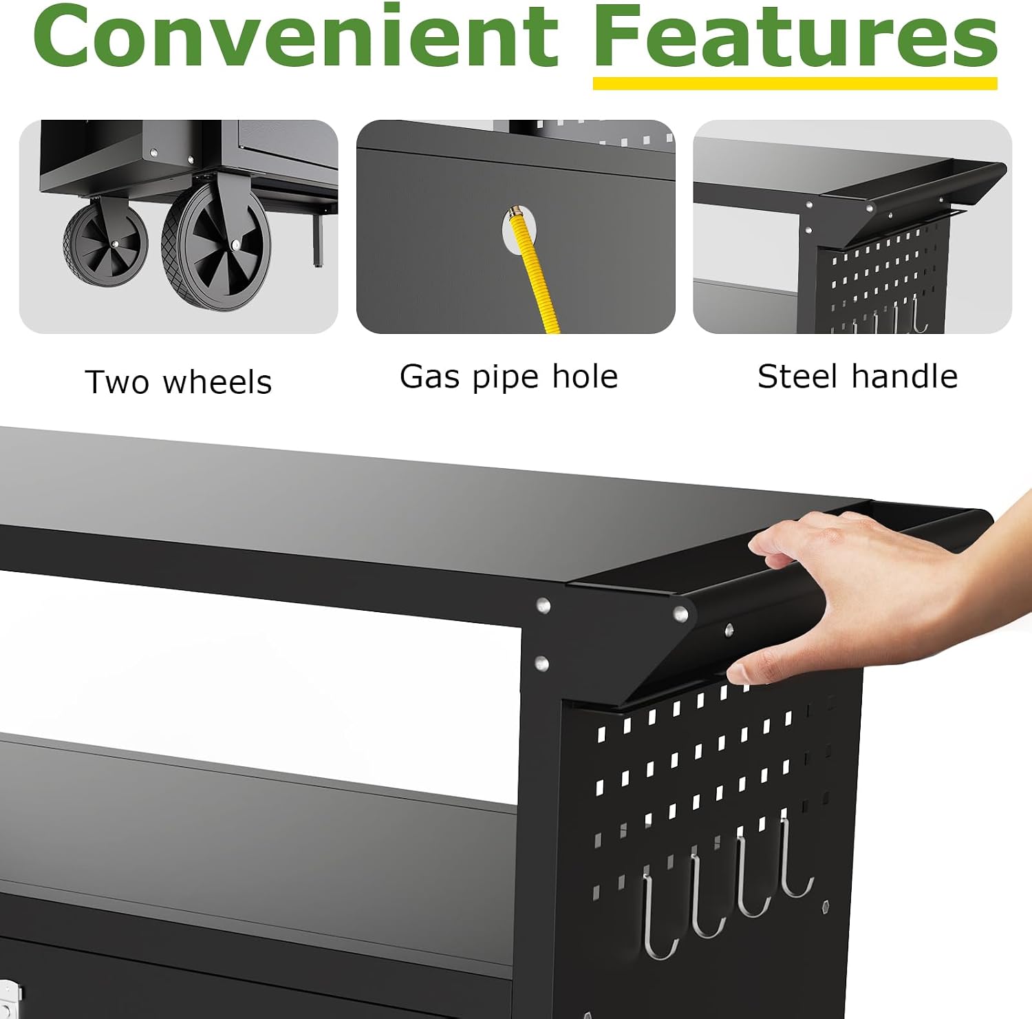 Outdoor Grill Cart Table With  - đánh giá và giá Outdoor Furniture Patio