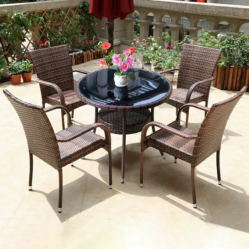 Small Metal Rattan Coffee Tabl - đánh giá và giá Outdoor Furniture Prices