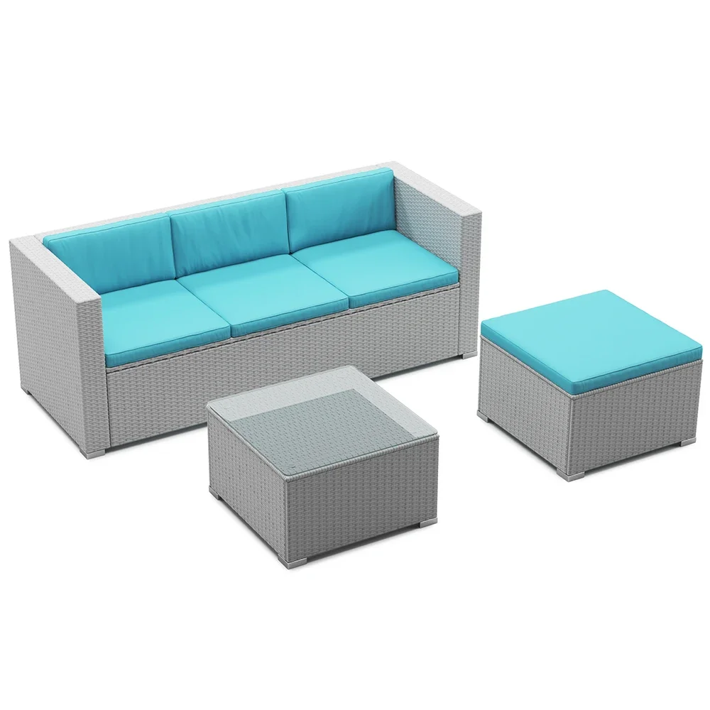 Garden Leisure Steel Rattan So - đánh giá và giá Outdoor Furniture Types