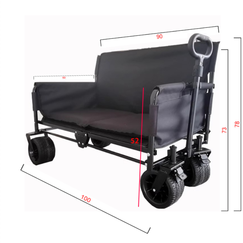 JXFT Multifunctional Four-Whee - đánh giá và giá Outdoor Furniture Metal