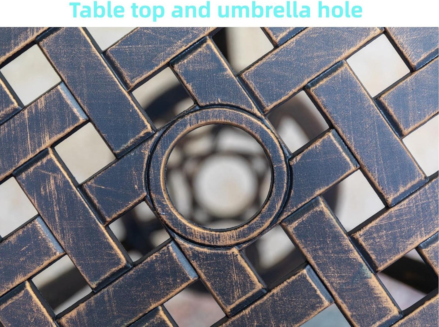 Bronze rust-resistant cast alu - đánh giá và giá Outdoor Furniture Patio