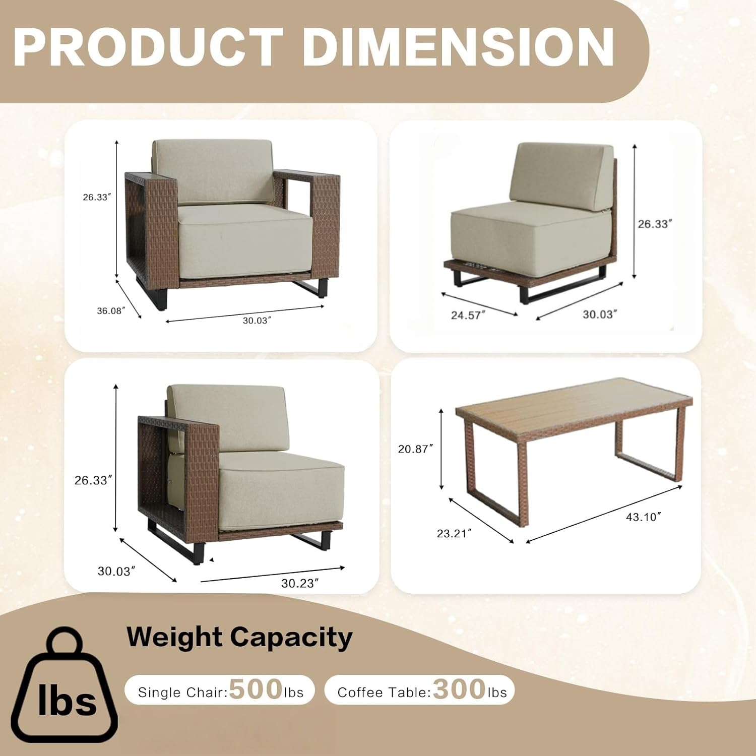 7 Pieces Outdoor Patio Furnitu - đánh giá và giá Outdoor Furniture On Sale