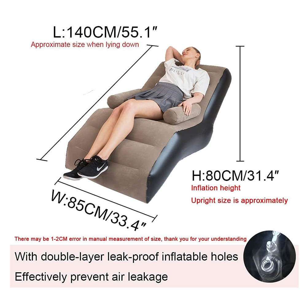 Folding Lazy Sofa,Inflatable L - đánh giá và giá Outdoor Daybed Furniture
