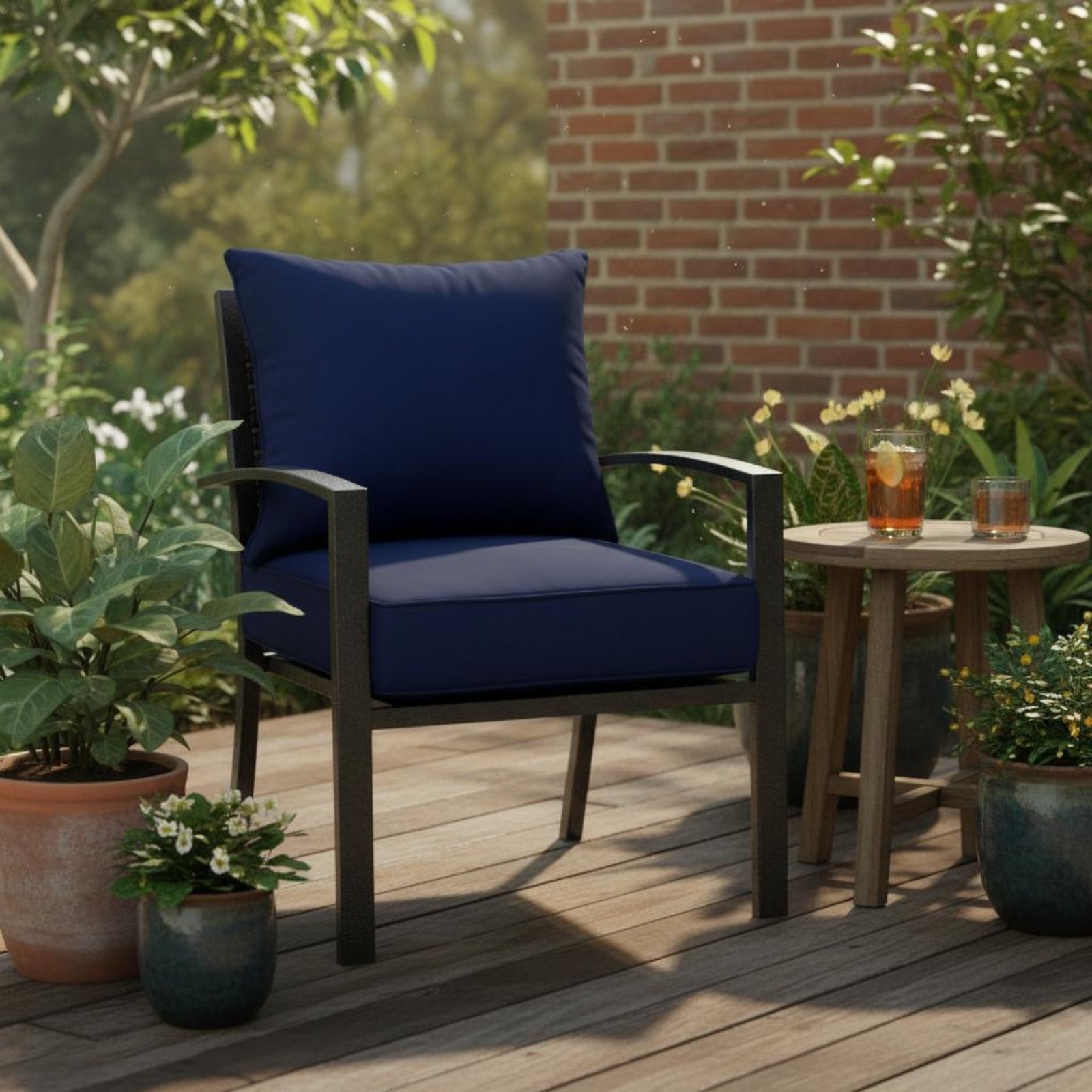 Patio Chair Pad Hidden Closure - đánh giá và giá Outdoor Furniture Patio